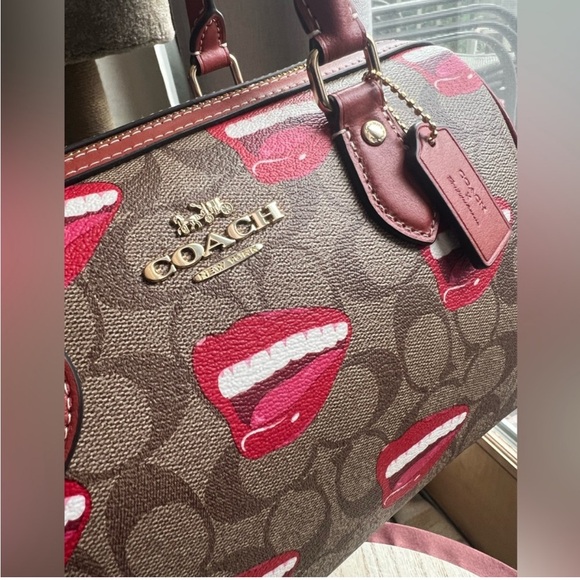 🎉SALE🎉Coach X Tom Wesselmann Rowan Satchel In Signature Canvas NWT - Picture 8 of 8